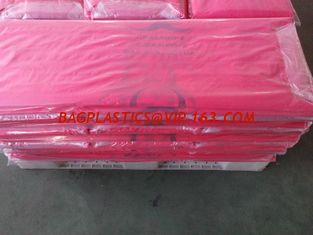 China Medical Waste Garbage Bags Infections Linens Waste Bags Medical Waste Yellow Sealable Disposable Bags, bagplastics, pac supplier