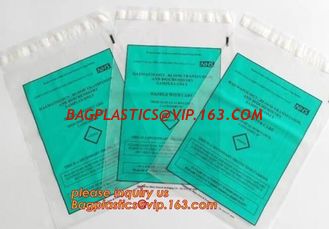 China wholesale custom printed ldpe k kangaroo pouch plastic zipper bag zip lock biohazard specimen bags with pocket supplier