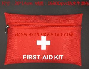 China Customized logo first aid supplies / kitchen aid bag / small first aid kit, Medical first aid kit with supplies mini hot supplier