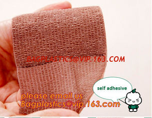 China Colored Non-woven Self Adhesive Cohesive Bandage Medical Elastic Bandage, Medical customized color pop bandage china che supplier