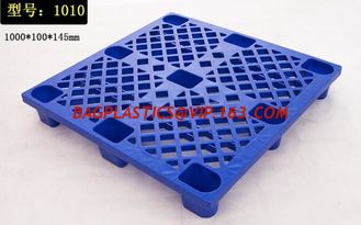 China Custom 1200x1000x150 mm 4 way entry anti-slip plastic pallet, Cheap accept custom single faced plastic pallet prices supplier