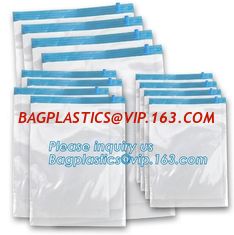 China vacuum space bag with hanger, canvas vacuum bag for bedding, vacuum storage bag for home storage, bagplastics, pacrite supplier