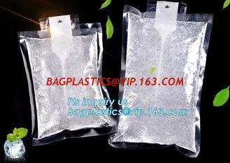 China Air-cooled water injection ice packs in summer Ice pack, Food Cold Shipping freeze pack Fill water ice gel bag, insulate supplier