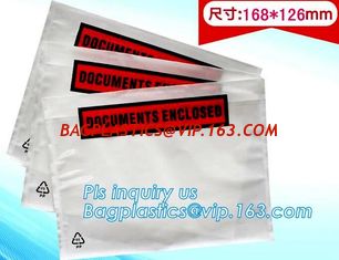 China China supplier self adhesive water proof clear packing list envelope, Poly enclosed express paper bags custom mailing ba supplier