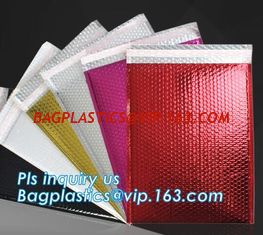 China Custom Padded Envelope Jiffy Bags Tear Proof Pink Kraft Paper Air Bubble Mailers Manufacturer, Bubble Mailers Bags Paper supplier