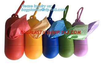 China Factory supply biodegradable pet poop waste bag,disposable bag, Disposable biodegradable pet waste bags dog waste bags supplier