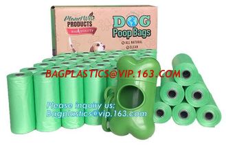 China Branded dog poop bags / pet waste bag / bags on roll, dog waste bags and dispenser pet waste bag dog shit bag, bagease supplier