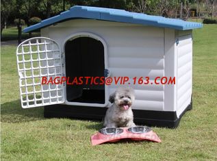 China OEM Outdoor plastic cheap Dog kennel /Pet House in Garden, Indoor &amp;outdoor waterproof portable plastic dog kennel/dog ho supplier