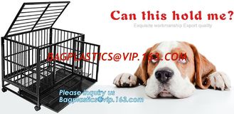 China Hot Sale Dog Cage with Wheel 78X41.5X47 CM(Best Quality, Direct Factory, Low Price, Fast Delivery), Custom heavy duty Al supplier