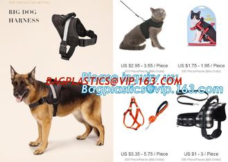 China BIG DOG HARNESS, Custom Logo Nylon Rope Pet Dog Leash and Harness Set, size/logo/color no pull easy walk puppy big Dog H supplier