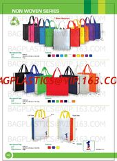 China Eco lamination Non Woven Bag , Promotional Custom Laminated PP Non Woven Tote Shopping Bag, Textile Summer Shopping Non supplier