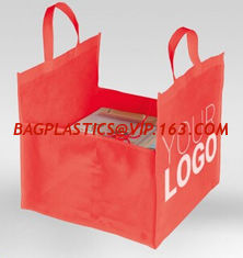 China Reusable grocery bag cheap oversize non woven bag shopping bag, Custom Promotional Foldable Cheap Non Woven Tote Shoppin supplier