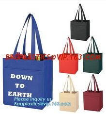 China Big shopper eco-friend shopping non woven bags t shirt promotional cooler fabric bag with zipper, Machine Made Heat Seal supplier