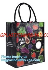 China Full color printing non woven bag made by 80gsm fabric non-woven shopping bag for shopping package, bagplastics. bagease supplier