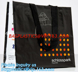 China Promotional plastic laminated custom shopping pp woven bag, logo pp woven shopping bag,reusable pp bag woven,recycle pp supplier