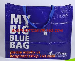 China Large Capacity Full Color Printed Laminated Pp Woven Plastic Shopping Bag,eco-friendly, reusable, durable, recyclable an supplier