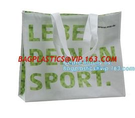 China Low price recyclable plastic pp woven shopping bag manufacturers,Factory low price promotional PP laminated woven shoppi supplier