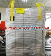 China 1 ton jumbo bag big bag for coal,one ton bulk bag,pp woven big bag for sand,uv resistant pp woven big bags 1000kg for pe supplier