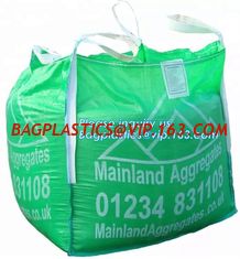 China FIBC big bag 1000kg/Polypropylene woven sand bags/super sacks 1500kg for construction,PP woven bulk big ton bag jumbo ba supplier