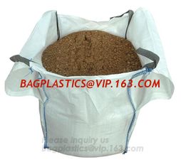 China Lightly used big bag High quality pp woven jumbo bulk bag,super sacks fibc jumbo ton bag with loading and discharging sp supplier
