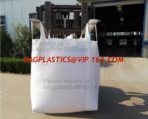 China Durable PP Woven Big Bag From China Big Bag woven bags,1 ton black color sand bag polypropylene pp woven big bag/ jumbo supplier