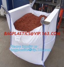 China polypropylene woven plastic jumbo bag pp big bag for sand, building material, 500kg-1000kg PP Woven Jumbo Bag Big Bag wi supplier
