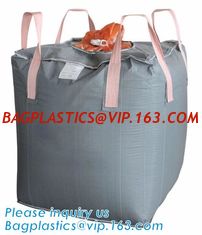 China bulk bag for cement ton bag 100% pp woven big jumbo bag reinforce FIBC,Factory directly sell pp woven big bags of Bottom supplier