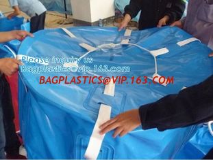 China PP Woven Bag Big Bag with Open Top and Flat Bottom for Sand/Rock/Gravel,PP woven FIBC big jumbo bag for storing &amp; transp supplier