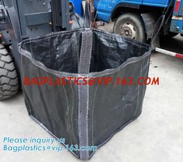 China New construction waste skip bag/pp woven jumbo big bag with liner,fibc jumbo PP woven big bag super sack for cement,PACK supplier