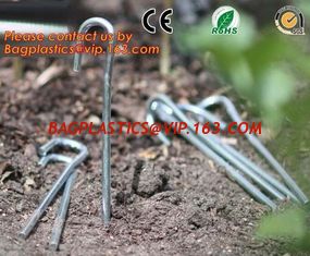 China 100 Pieces Anti Grass Turf Nails Mulching Cloth Gardening Plastic Holder Tools,500PCS/CTN OR 1000PCS/CTN,60CTNS/PALLET,2 supplier