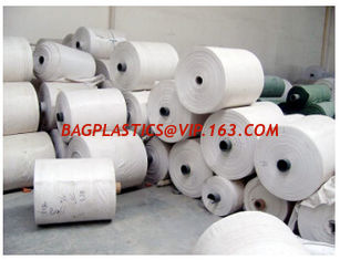 China OEM factory pp woven fabric roll double layer polypropylene fabric,virgin pp woven fabric in roll polypropylene tubular supplier