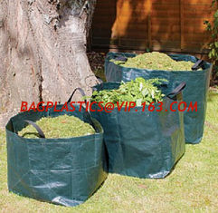 China self standing plastic yard,lawn and leaf bags / reusable garden waste sacks,big bag/wholesale bulk bags/Garden Waste Sac supplier