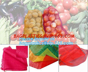 China 50kg pe raschel firewood leno mesh bag with factory price,Plastic PE raschel mesh net potato bags 50kg, HDPE mesh bag fo supplier
