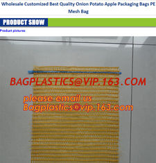 China PP net vegetables leno mesh bag Color raschel PP PE mesh Plastic Nets bags tomato mesh bag,Agriculture Industrial Use an supplier