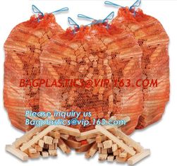 China Plastic PE raschel mesh net bags for potato onion,potato bags raschel mesh bags,30x47cm gold yellow HDPE material rasche supplier