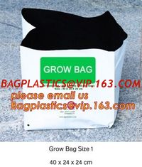 China cultivating bags, 100% biodegradable various Wholesale Poly Black Square Garden Plastic Baby Flower Plant Nursery Poly B supplier