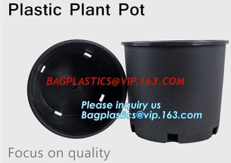 China High quality PP potato grow pot planting bag,Gallon Garden Plastic Nursery Plant Flower Grow Pot for Plants, Black Indoo supplier