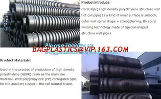China CARAT PIPE, hdpe ldpe pipe,wall pipe,water supply pipe,Steel mesh skeleton plastic composite pipe,Gas pipeline, Water su supplier