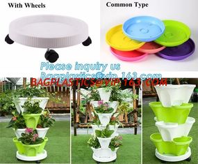 China strawberry hydroponic vertical farming planter pots garden flower pots,nursery plant pots for succulents,bagplastics pac supplier