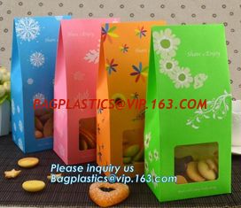 China Wholesale Bread Art Packing Kraft Paper Bag,Food Grade disposable Paper Bag With Logo Print,Kraft Paper Fast Food Bags B supplier