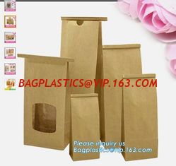 China Brown Kraft Paper Bags Recyclable Gift Jewelry Food Bread Candy Packaging Shopping Party Bags For Boutique, bagease pac supplier
