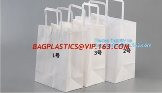 China Custom Kraft Paper Twisted Handle Shopping Carrier Bag With Logo Printed,kraft paper shopping bag with handle, bagease supplier