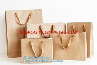 China Custom printed white kraft paper shopping gift bag with handle paper carrier bag,jewelry paper bag/fashion luxury gift p supplier