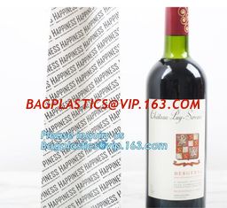 China Wholesale Black Color Custom Your Own Logo Printed Recycled Wine Paper Bags,Paper Bag Shopping Wine Garment Cookie Packa supplier