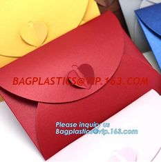 China Matt colorful card paper envelope A4 A5 B5 C5 C6 A3 size with custom logo printing color foil rose gold stamping silver supplier