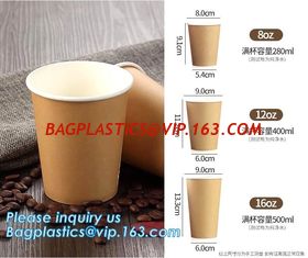China Custom Logo Printing Disposable Single Wall Small Tasting Paper Cup Wholesale,12Oz Custom Printed Coffee Paper Cups With supplier