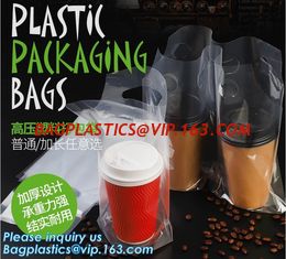 China CUP CARRIER BAG, CARRY BAG, VEST BAG8oz/12oz/16oz Corrugated paper coffee cup/Insulated paper cups/Triple wall paper cup supplier
