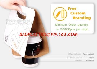 China Paper cup carrier, Custom Take Away 2 Drink Coffee Cup Carrier, Disposable Paper Cup Holder,cup holder/paper hot disposa supplier