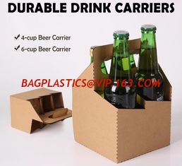 China Wine bottle carrier, disposable paper holder,newspaper holder recycling,take away coffee cup carrier, handy, handle pac supplier