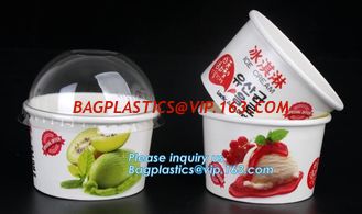 China Customized compostable biodegradable 12 oz dessert icecream ice cream cup with lid for ice cream icecream bagease packa supplier